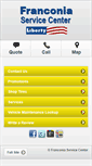 Mobile Screenshot of franconiaservicecenter.com